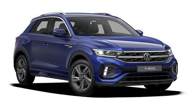 Blau Neu 2025 VW T-Roc R-line SUV | 40.950 € (Teuer) - Bild 1/4