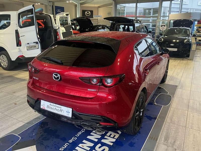 Gebraucht Mazda 3 Homura-Line 186 PS (136 kW) 2022 Soul red crystal m Limousine