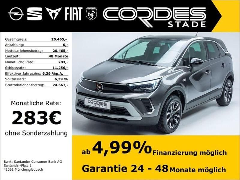 Grau Gebraucht 2023 Opel Crossland X SUV | 20.465 € (Fairer Preis) - Bild 1/4