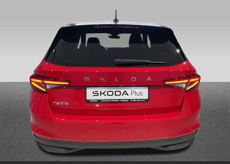 Gebraucht Skoda Fabia Selection 116 PS (85 kW) 2024 Rot Kleinwagen