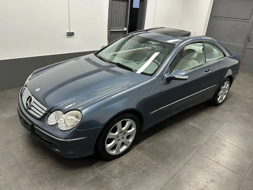 Gebraucht Mercedes CLK240 Elegance 170 PS (125 kW) 2002 Blau Coupé