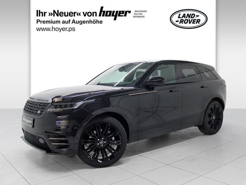 Santorini black metallic Gebraucht 2024 Land Rover Range Rover Velar HSE Dynamic SUV | 89.880 € - Bild 1/4