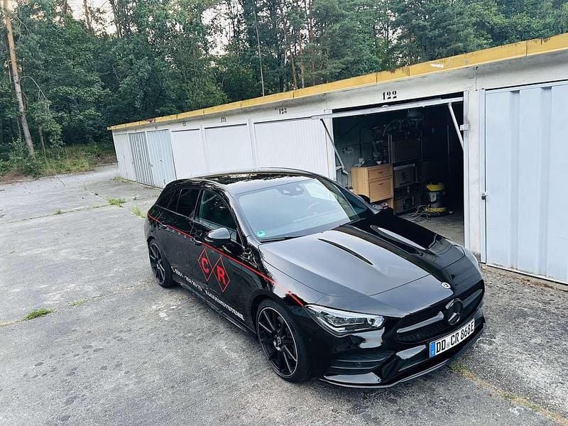 Schwarz Gebraucht 2021 Mercedes CLA250e AMG Limousine | 23.800 € (Superpreis) - Bild 1/4