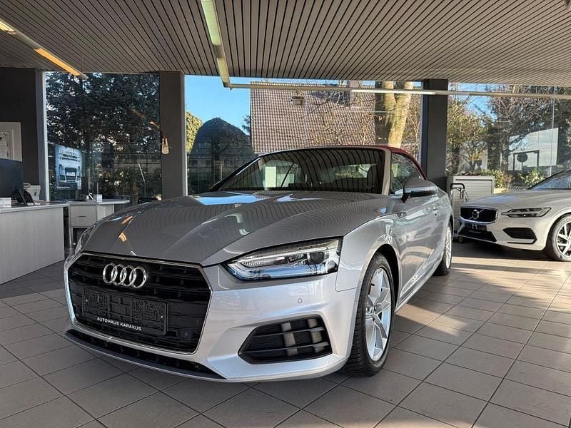 Florettsilber metallic Gebraucht 2017 Audi A5 Cabriolet Cabrio | 22.950 € (Fairer Preis) - Bild 1/4