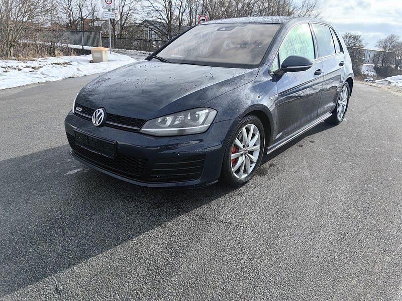Gebraucht VW Golf VII GTD 184 PS (135 kW) 2013 Blau Kleinwagen