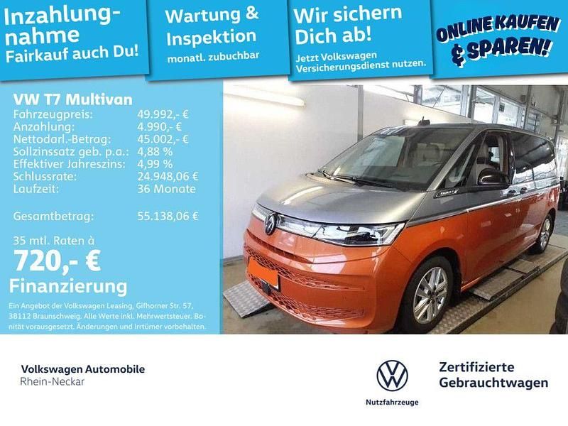 Gebraucht VW Multivan Style 150 PS (110 kW) 2023 Monosilber metallic/ energetic Van