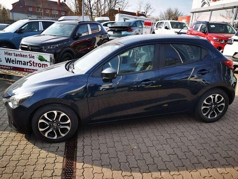 Gebraucht Mazda 2 Sports-Line 90 PS (66 kW) 2017 Deep crystal blue Kleinwagen