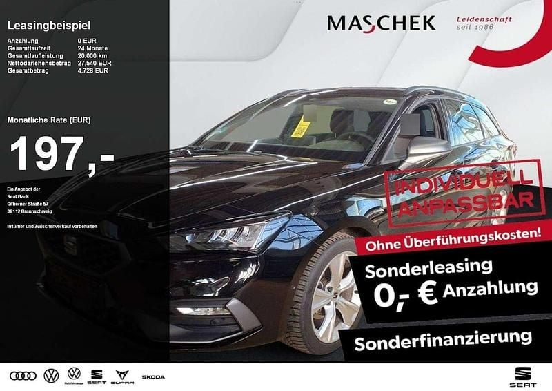 Gebraucht Seat Leon ST FR 150 PS (110 kW) 2025 Midnight schwarz metallic Kombi