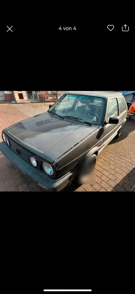Gebraucht VW Golf II GTI 107 PS (78 kW) 1990 Grau Kleinwagen