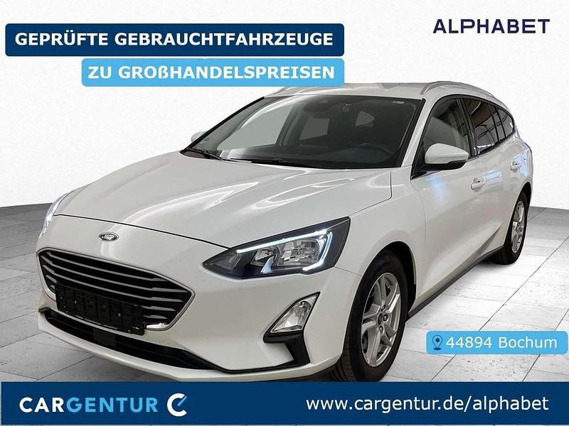 Frostweiß Gebraucht 2021 Ford Focus Cool & Connect Kombi | 12.190 € (Superpreis) - Bild 1/2