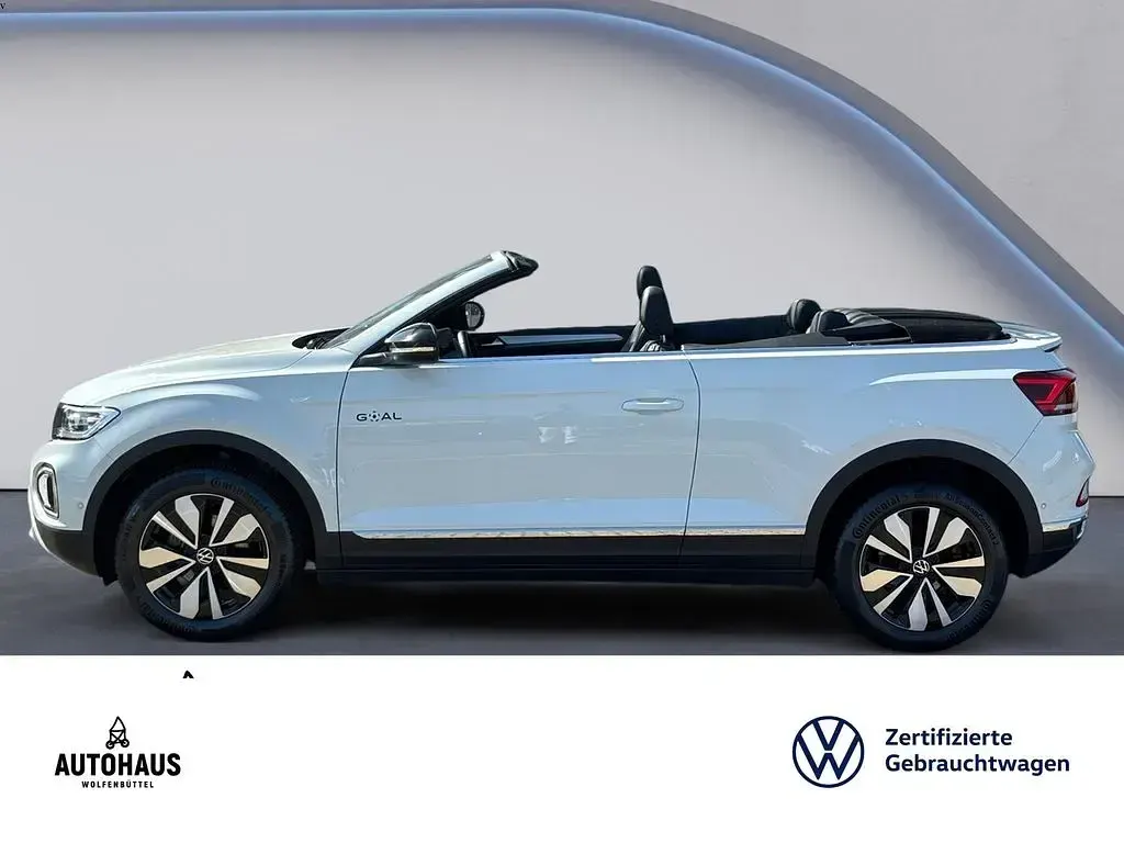 Gebraucht VW T-Roc Cabriolet Goal 116 PS (85 kW) 2025 Weiß Cabrio