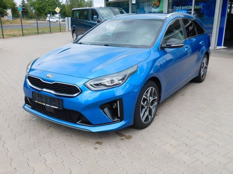Blau Gebraucht 2019 Kia Ceed Sportswagon GT-Line Kombi | 17.985 € (Fairer Preis) - Bild 1/4