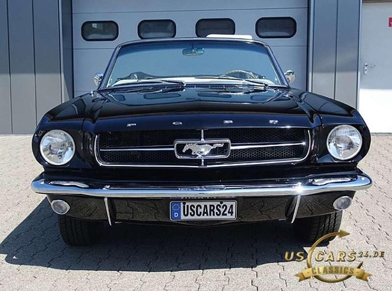 Gebraucht Ford Mustang 209 PS (153 kW) 1965 Raven black Cabrio