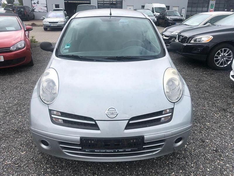 Silber Gebraucht 2008 Nissan Micra Visia Kleinwagen | 2.500 € (Fairer Preis) - Bild 1/4