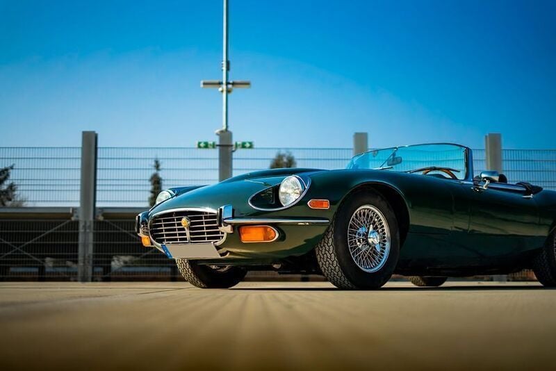 Gebraucht Jaguar E-Type 268 PS (197 kW) 1973 Grün Cabrio