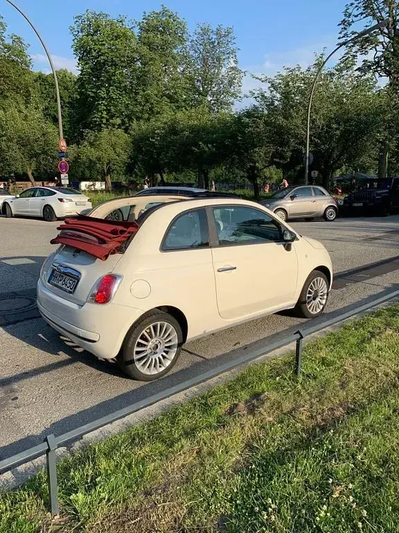 Gebraucht Fiat 500C Pop 69 PS (50 kW) 2011 Weiß Cabrio