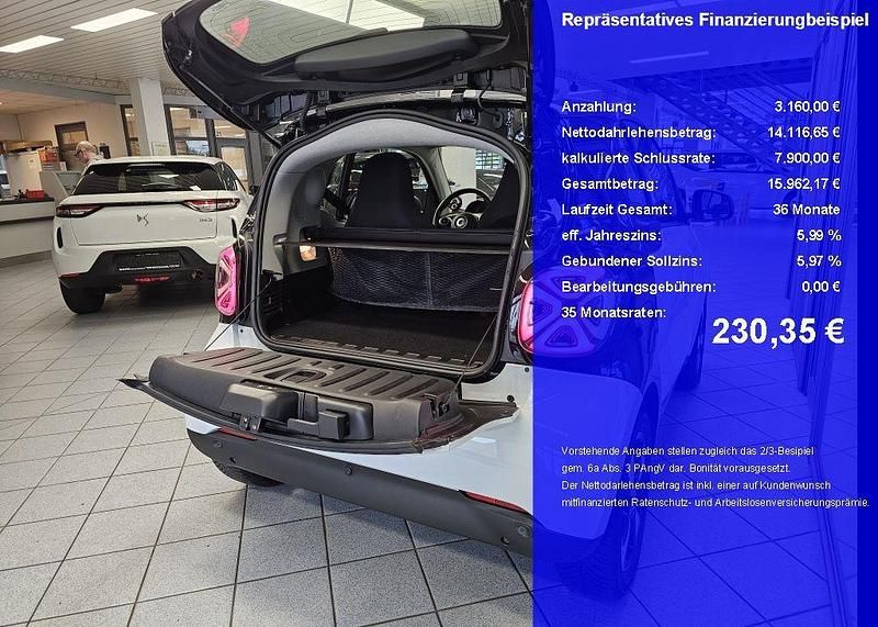 Gebraucht Smart ForTwo Electric Drive Exclusive 60 kW (82 PS) 2024 Weiß