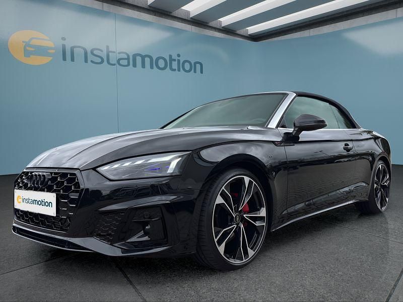 Schwarz Gebraucht 2024 Audi A5 Cabriolet Cabrio | 50.649 € (Etwas zu teuer) - Bild 1/4