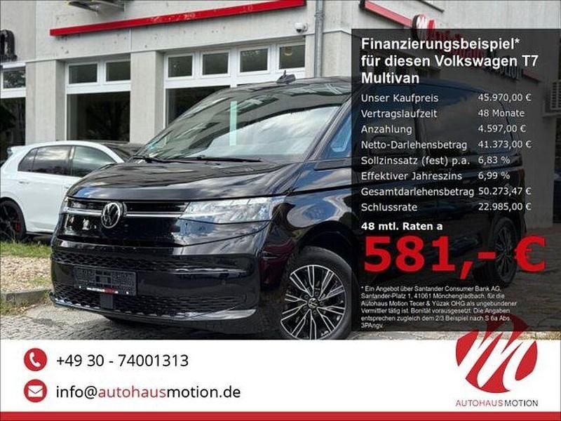Schwarz Gebraucht 2023 VW T7 Life Van | 45.970 € (Superpreis) - Bild 1/4
