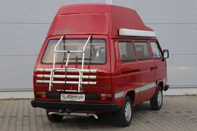 Brugt VW T3 69 HK (50 kW) 1986 Rød Van