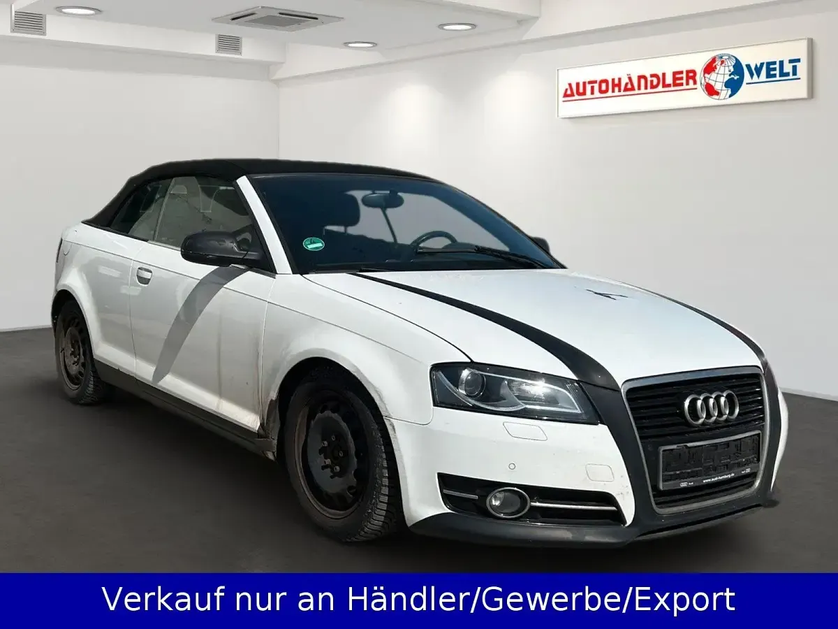 Gebraucht Audi A3 Cabriolet Sport 140 PS (102 kW) 2012 Ibisweiß Cabrio