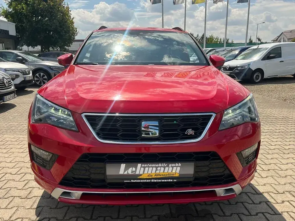 Używany Seat Ateca FR 150 KM (110 kW) 2019 Czerwony SUV