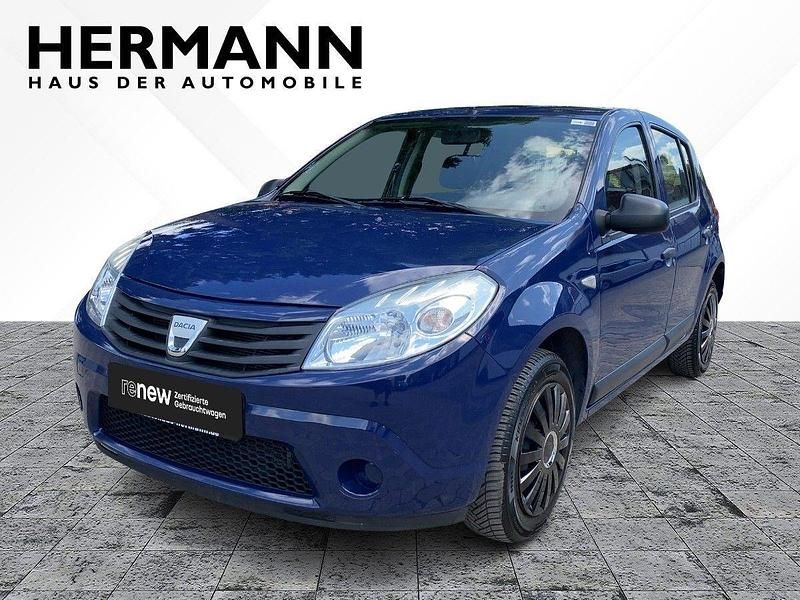 Gebraucht Dacia Sandero Ambiance 75 PS (55 kW) 2009 Blau Kleinwagen