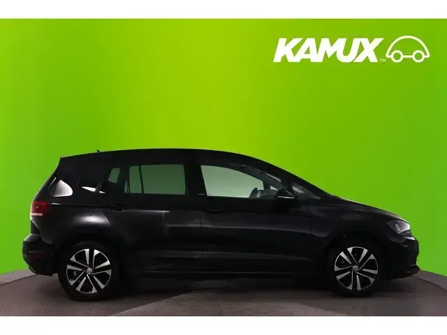 Gebraucht VW Golf Sportsvan IQ Drive 131 PS (96 kW) 2019 Schwarz Van / Kleinbus