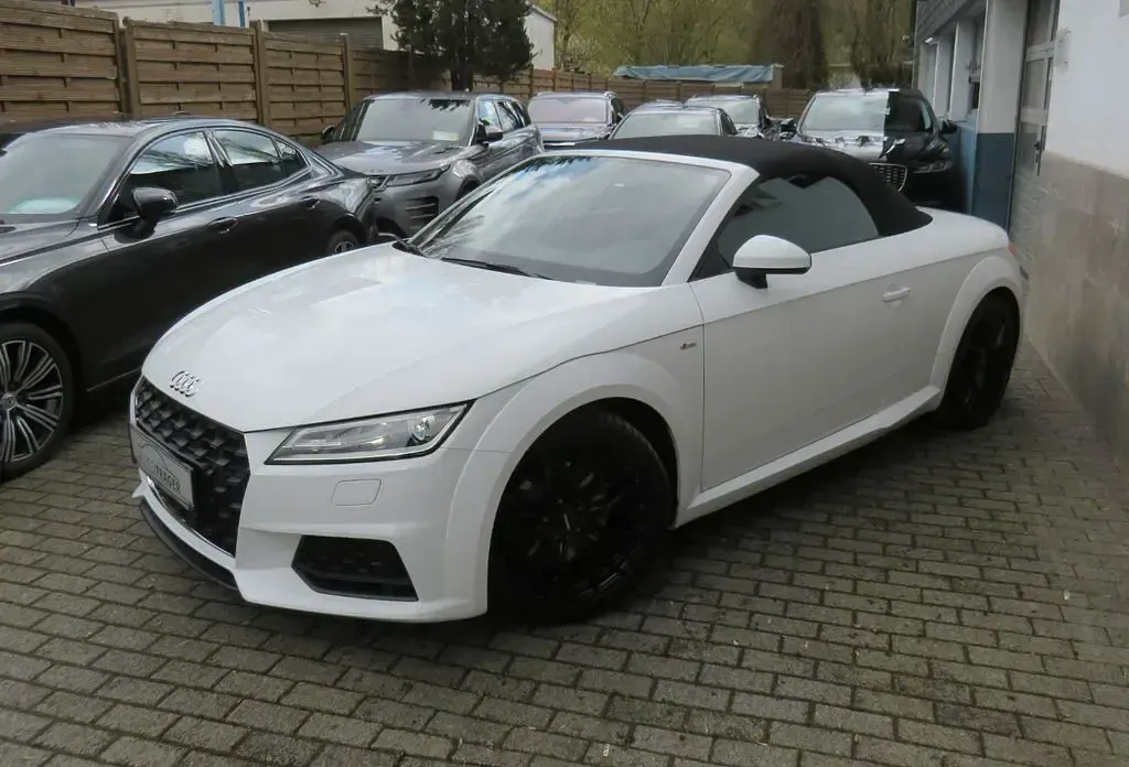 Gebraucht Audi TT Roadster S-Line 197 PS (144 kW) 2019 Weiß Cabrio