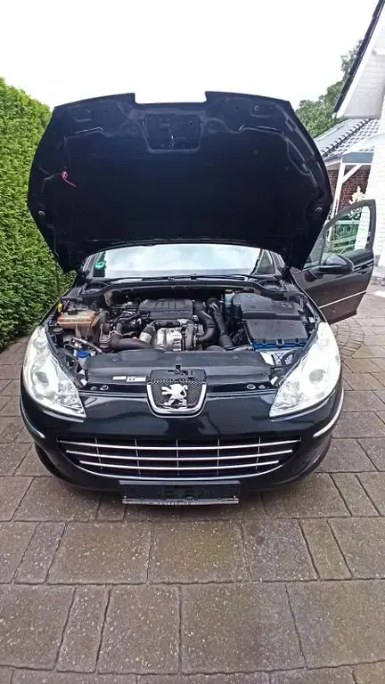Gebraucht Peugeot 407 109 PS (80 kW) 2010 Schwarz Kombi