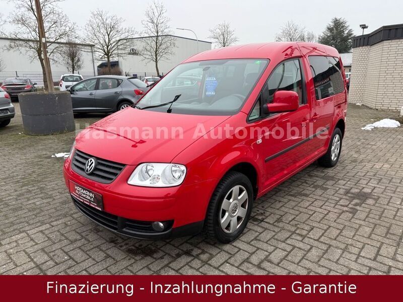 Rot Gebraucht 2010 VW Caddy Team Van / Kleinbus | 6.999 € (Etwas zu teuer) - Bild 1/4
