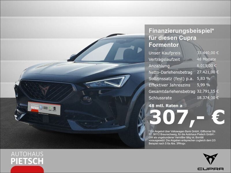 Schwarz Gebraucht 2024 Cupra Formentor SUV | 33.440 € (Etwas zu teuer) - Bild 1/4