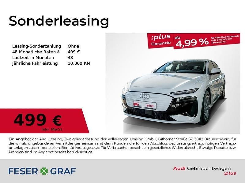 Gletscherweiß Gebraucht 2025 Audi e-tron Sportback Ambiente SUV | 56.990 € (Fairer Preis) - Bild 1/4