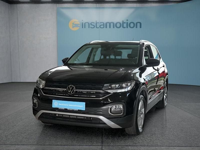 Schwarz Gebraucht 2020 VW T-Cross SUV | 20.799 € (Guter Preis) - Bild 1/4