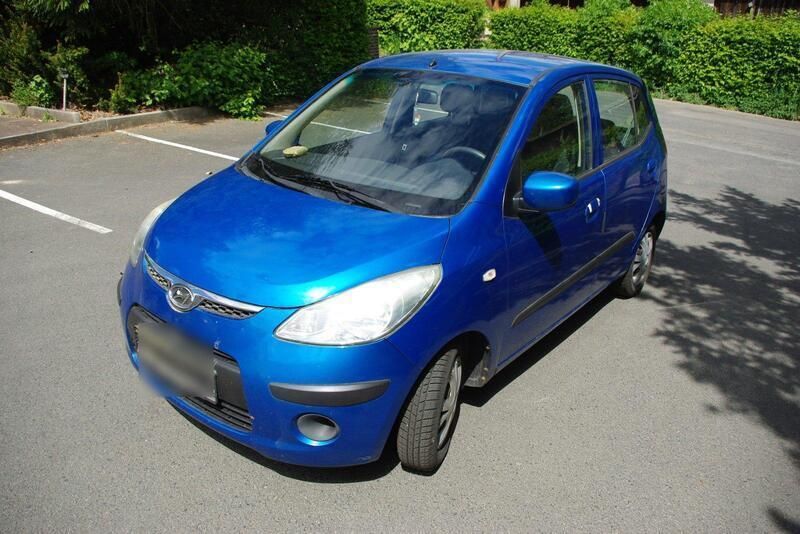 Blau Gebraucht 2009 Hyundai i10 Kleinwagen | 2.300 € (Superpreis) - Bild 1/4