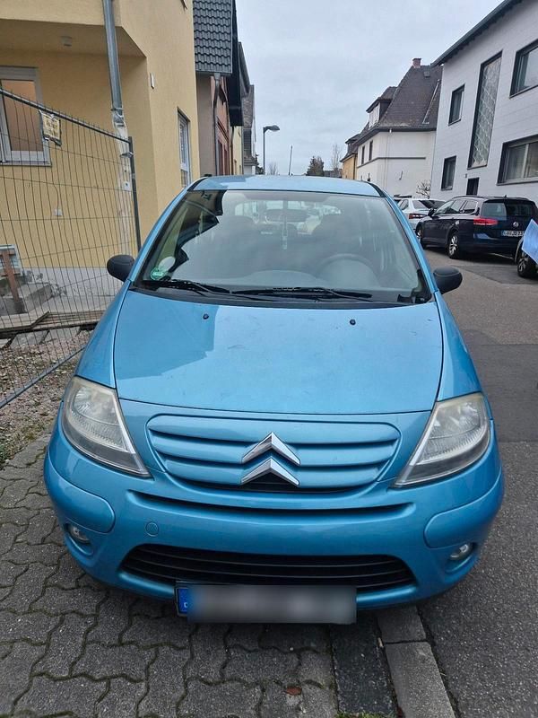 Blau Gebraucht 2007 Citroën C3 Advance Limousine | 3.399 € (Teuer) - Bild 1/4