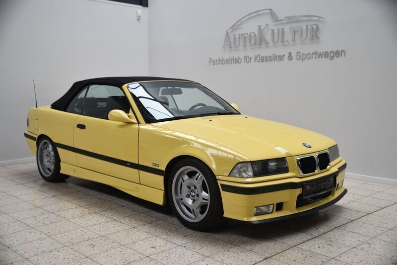 Gelb Gebraucht 1998 BMW M3 Cabriolet Performance Cabrio | 39.900 € - Bild 1/4