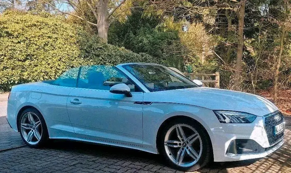 Gebraucht Audi A5 Cabriolet Advanced Plus 190 PS (139 kW) 2020 Weiß Cabrio