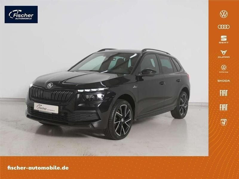 Schwarz Gebraucht 2021 Skoda Kamiq Monte Carlo SUV | 19.840 € (Fairer Preis) - Bild 1/4