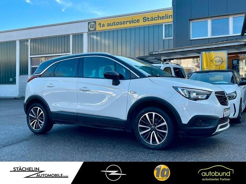 Gebraucht Opel Crossland X Design Edition 110 PS (80 kW) 2018 Weiß SUV