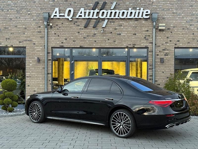 Neu Mercedes S450 AMG line 367 PS (269 kW) 2025 Obsidianschwarz  metalliclack Limousine