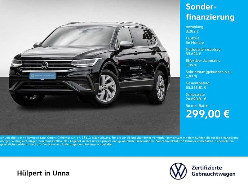 Schwarz Gebraucht 2024 VW Tiguan Allspace Life SUV | 36.906 € (Guter Preis) - Bild 1/4