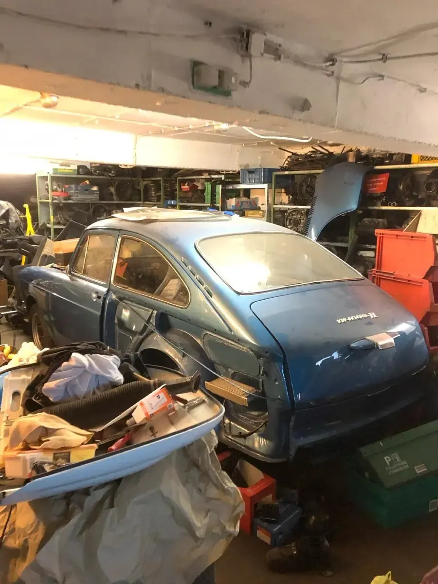 Brugt VW Type 3 54 HK (39 kW) 1973 Blå Coupe