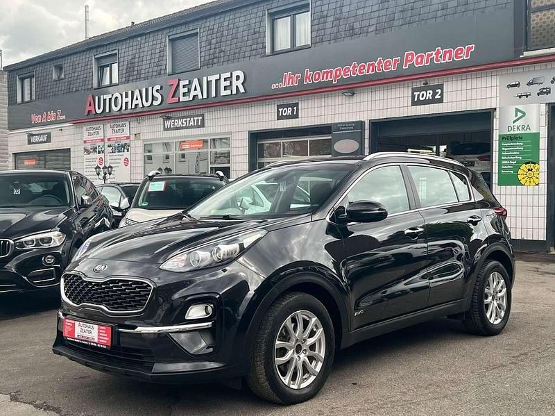 Schwarz Gebraucht 2019 Kia Sportage Vision SUV | 15.790 € (Fairer Preis) - Bild 1/3