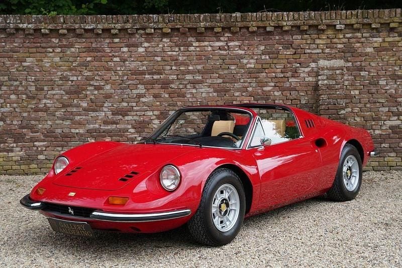 Gebraucht Ferrari Dino 246 1973 Rot Cabrio