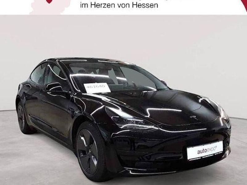 Solid black Gebraucht 2022 Tesla Model 3 RWD Limousine | 27.290 € (Guter Preis) - Bild 1/4