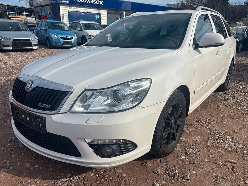 Gebraucht Skoda Octavia RS 170 PS (125 kW) 2012 Weiß Kombi