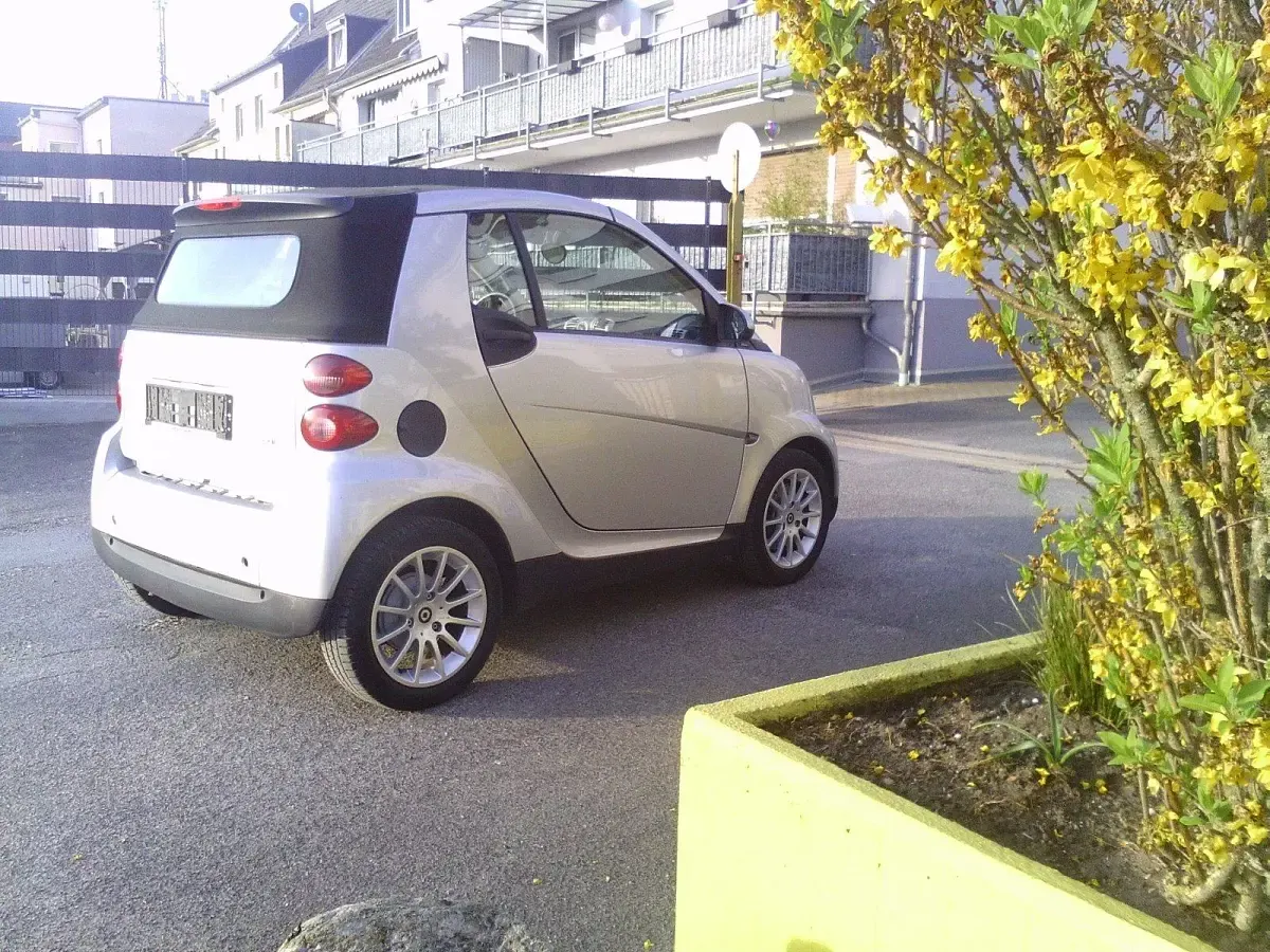 Gebraucht Smart ForTwo Cabrio 55 PS (40 kW) 2009 Silber Cabrio