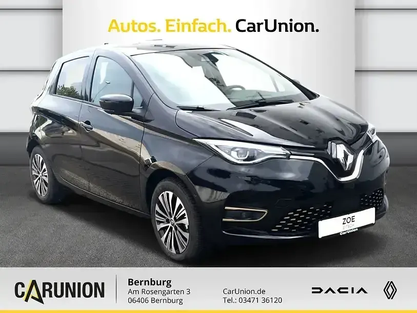 Gebraucht Renault Zoe Iconic 100 kW (136 PS) 2024 Black pearlschwarz metallic Kleinwagen