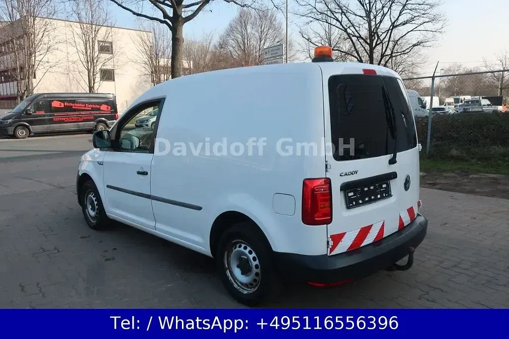 Gebraucht VW Caddy 102 PS (75 kW) 2019 Weiß Van / Kleinbus